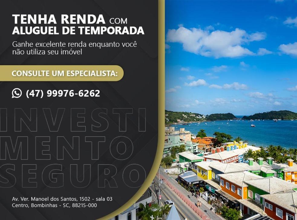 Aion Suítes no Centro de Bombinhas - Moderno Loft com Localização Central Exterior foto